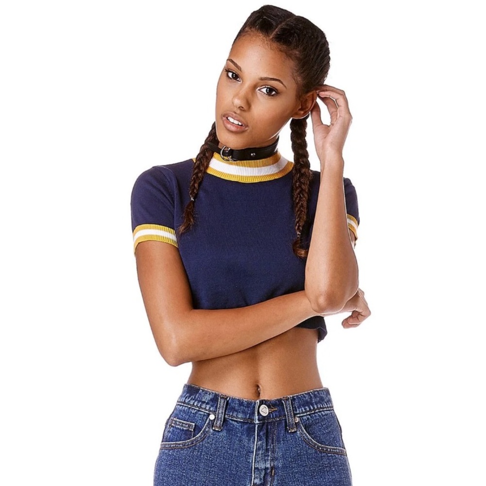 UNIF Vern crop top sweater